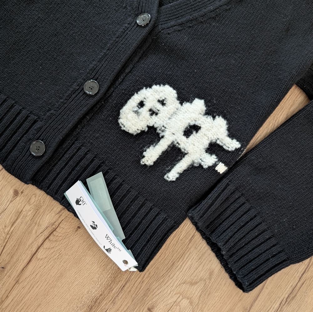 Off White Wool Sweater - Picture 2 of 7